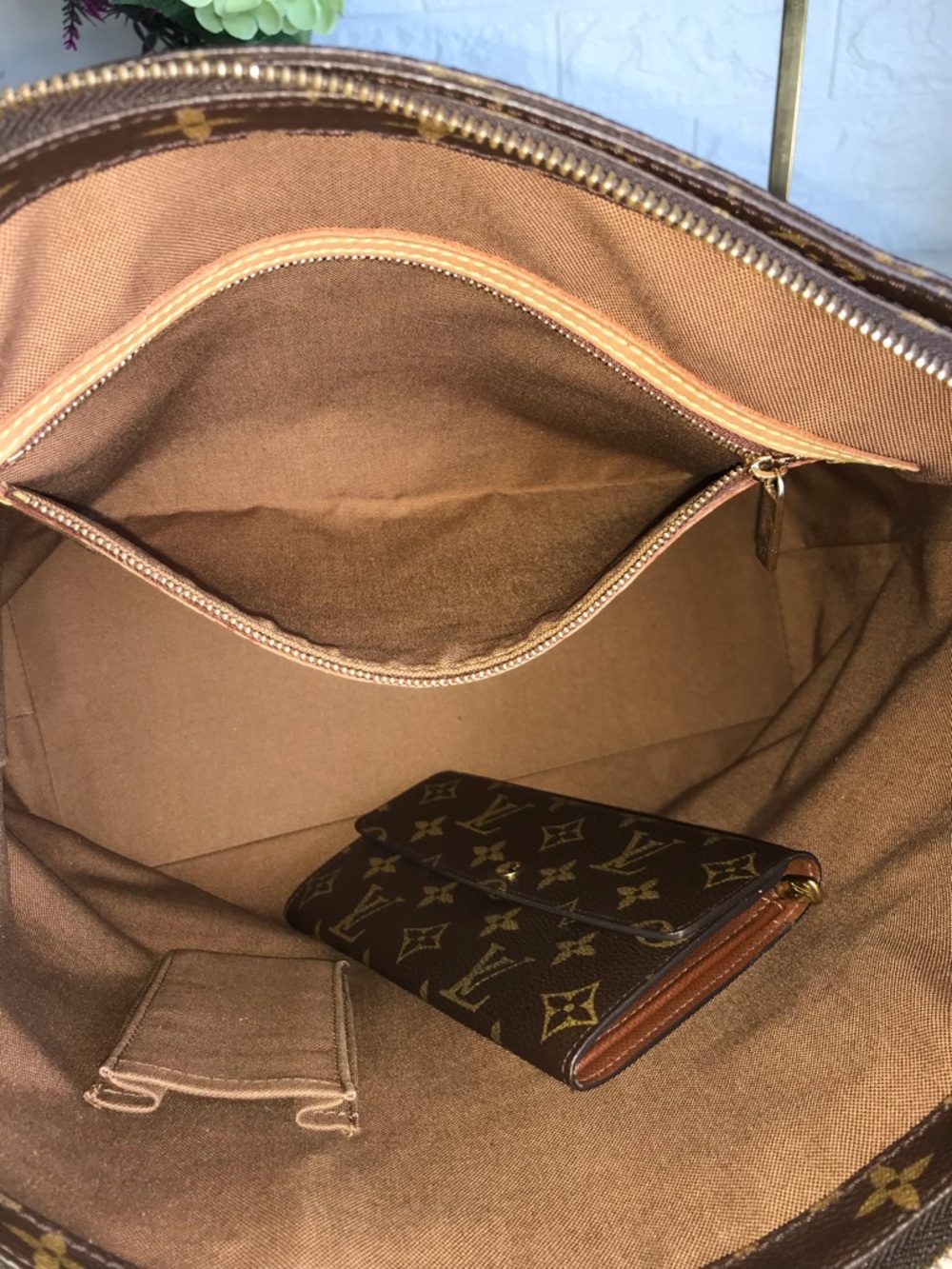 ✅LV BUNDLE DEAL LARGE BAG+LONG WALLET LOUIS VUITTON - Picture 5 of 16